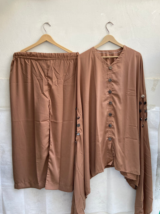 24 buttons kaftan trouser